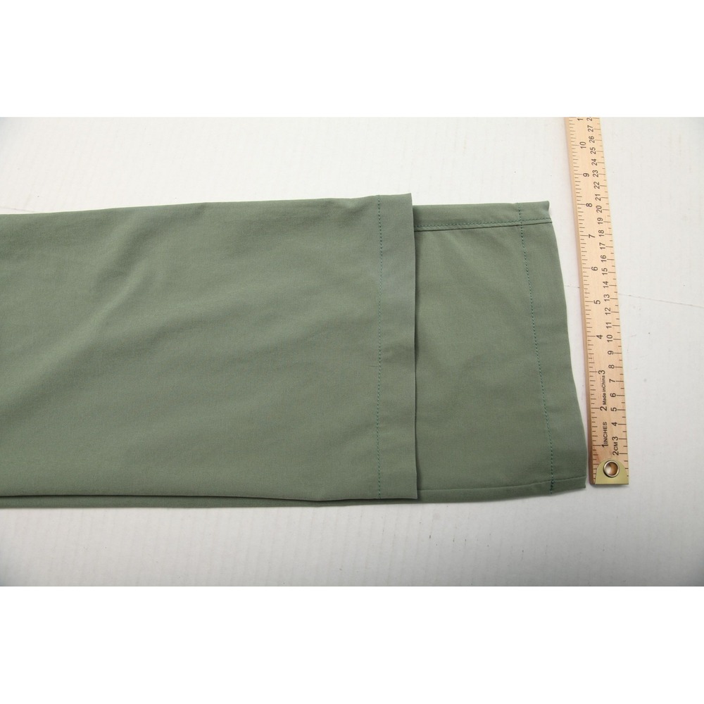 William Murray Pants Mens 34 Olive Green Straight Fit Golf Performance Stretch - Picture 15 of 16